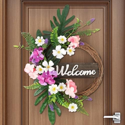 Frontgate Frangipani and Palm Summer Wreath