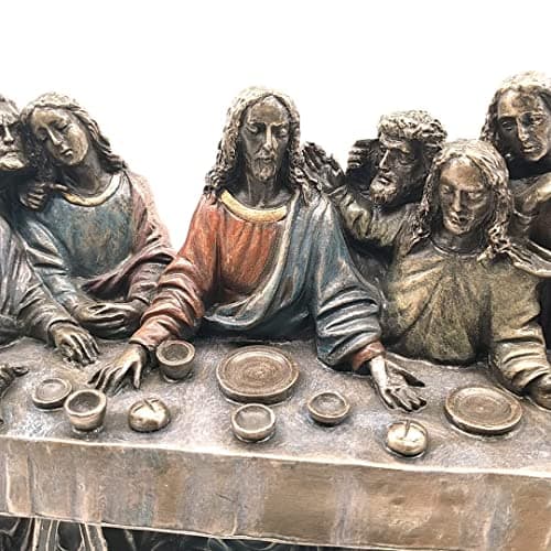 Veronese Design Last Supper Bronze Sculpture