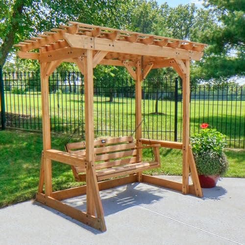 Callahan Pergola Swing – Backyard Discovery