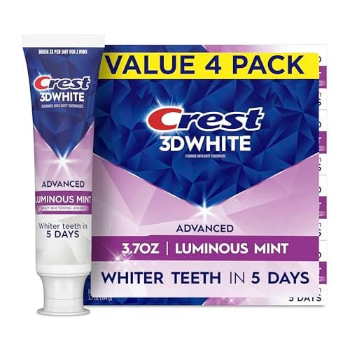 Dentifrice Crest 3D White Brilliance à la menthe lumineuse