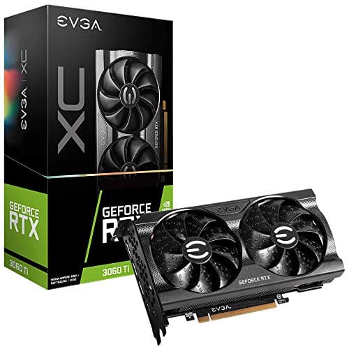 EVGA GeForce RTX 3060 Ti FTW Ultra Gaming, 08G-P5-3667-KL, 8GB GDDR6, iCX3 Cooling, ARGB LED, LHR (Renewed)