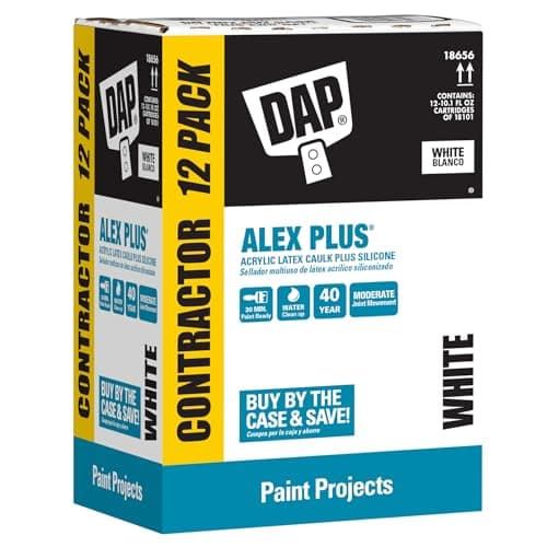 ALEX PLUS All Purpose Acrylic Latex Caulk Plus Silicone | DAP Global