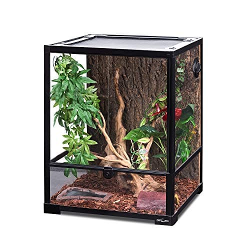 REPTI ZOO Front Opening Terrarium 24x18x24