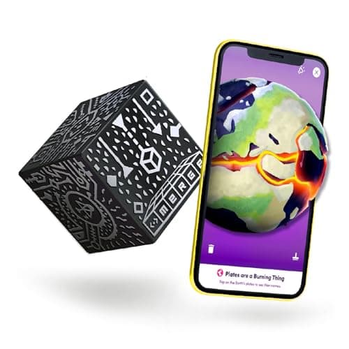 Merge Cube - Augmented Reality Hands-on Tool for Education - Science & STEM Toy - Digital Teaching Aids - Science Simulations - Home School & Classroom Learning - iOS & Chromebook Compatible