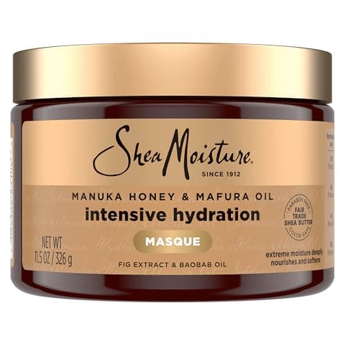 SheaMoisture mascarilla intensiva de hidratación con miel de Manuka y aceite de Mafura