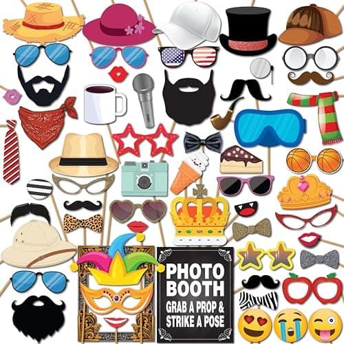 Mustache On a Stick - 15 Piece Set - Photo Booth Props | Photo booth ...