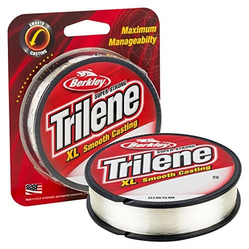 Berkley Trilene XL Monofilament Fishing Line - 12lb, Clear, 300yds ...