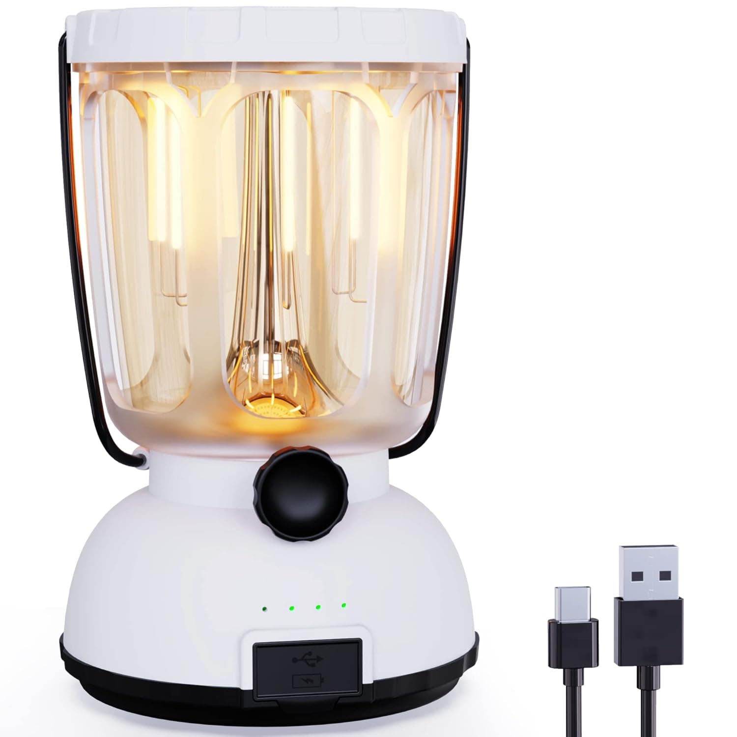 Mesqool Lanterns for Power Outages 650LM, LED Lantern Flashlight ...