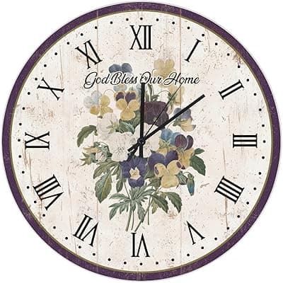 Amazon.com: Bulova C3260 Whittingham Wall Clock : Home & Kitchen