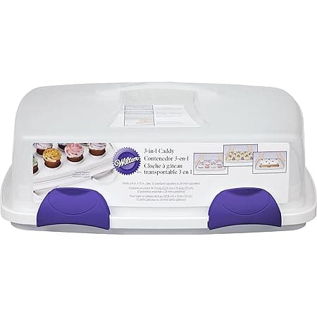 Amazon.com: Wilton Ultimate 3-In-1 Cupcake Caddy and Carrier : Home ...