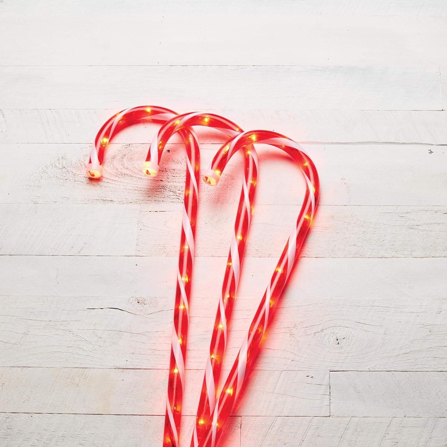 Noma Candy Cane Pathway Lights | Pathway Markers | Christmas Light ...