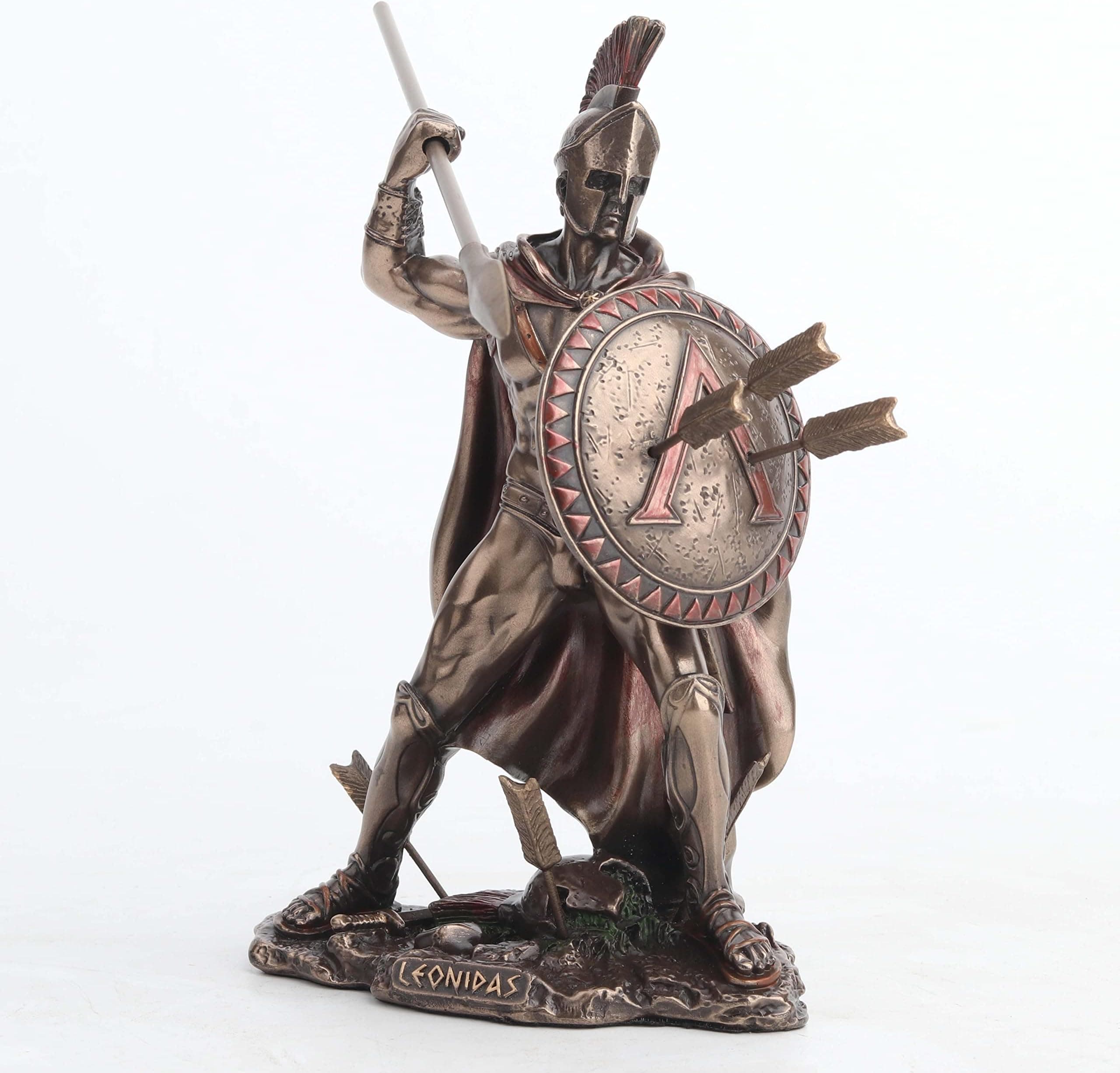 Amazon.com: Veronese Design 6 1/8 Inch Spartan King Leonidas Spear and ...