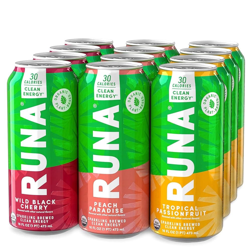 Amazon.com : Organic Clean Energy Drink by RUNA BOLD | Variety ...