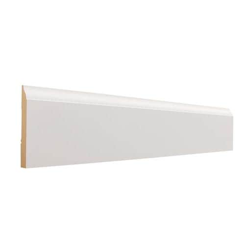 Metrie Complete 3-1/4-in x 12-ft Painted MDF Baseboard Moulding in the ...