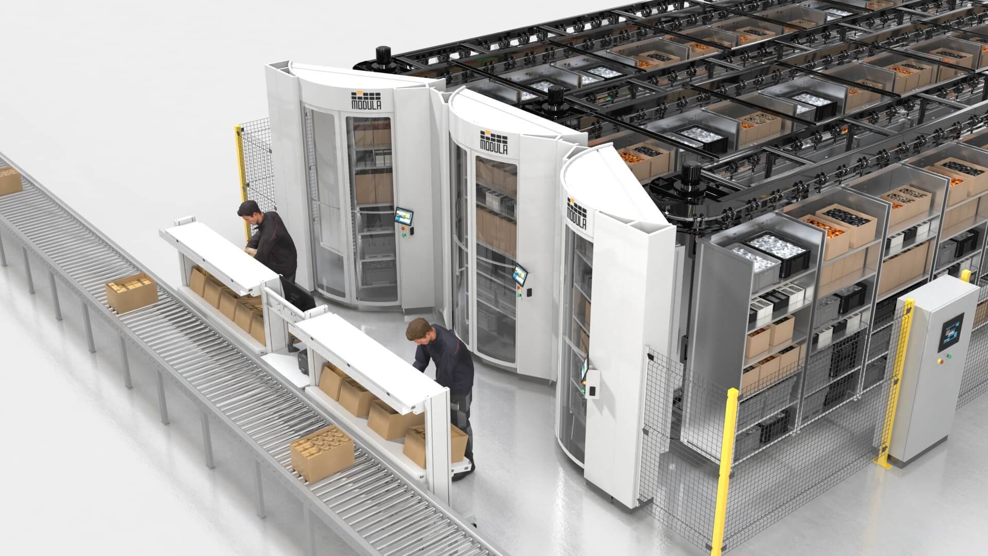 Horizontal Carousel Modules - Automated Storage System