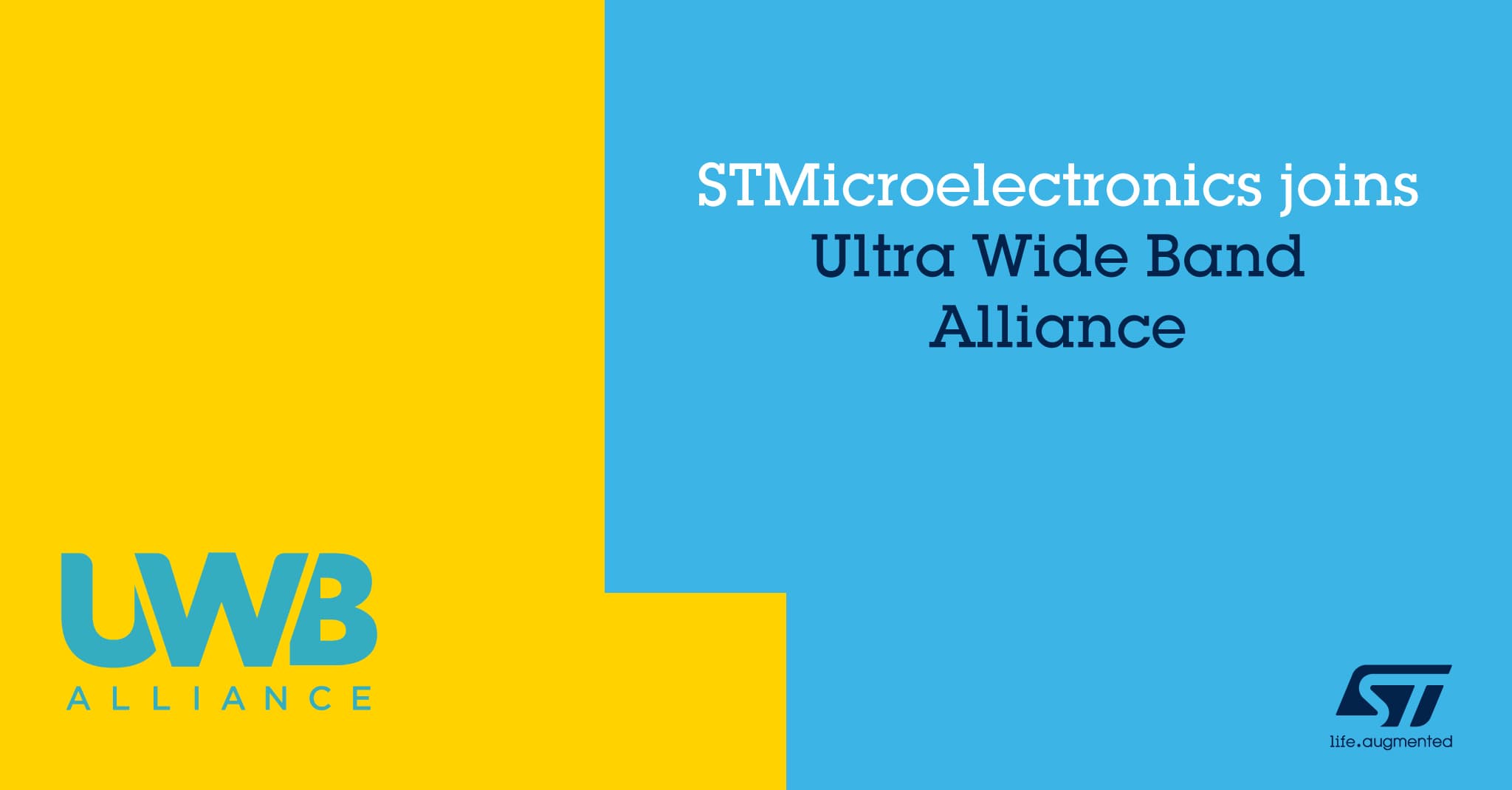 STMicroelectronics Joins Ultra Wide Band Alliance and Nominates ...