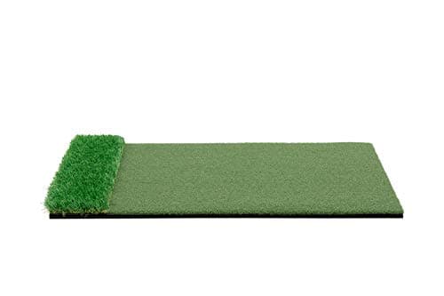 Motivo Golf StrikeDown Dual-Turf Pro Golf Hitting Mat Green – Peach Frog