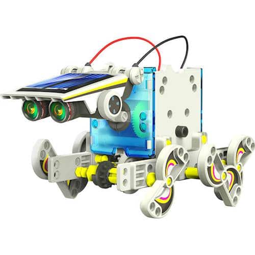 Best Buy: OWI 14 in 1 Educational Solar Robot Kit White OWI-MSK615