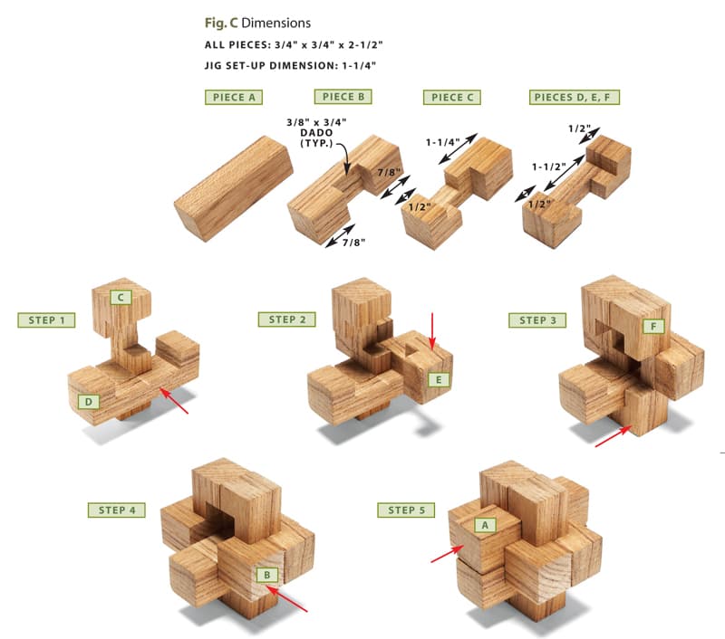 Wooden Burr Puzzles | Popular Woodworking Magazine