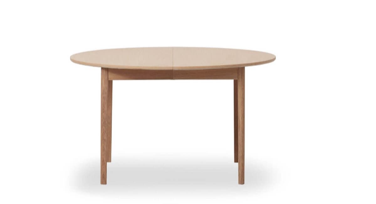 EQ3 Ease Round Expandable Dining Table - Rubin's Furniture