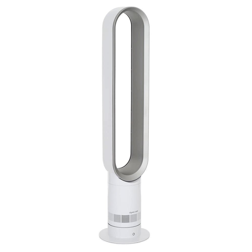 Dyson AM07 Cool Cool™ Tower Cooling Fan in White/Silver | Marks Electrical