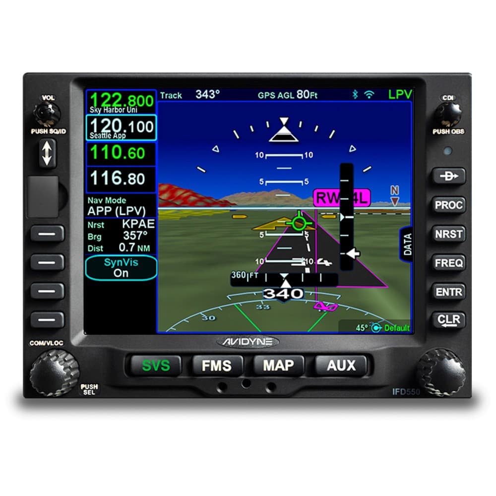 Avidyne IFD550 Premium Touch Screen WAAS GPS/NAV/COM/ARS