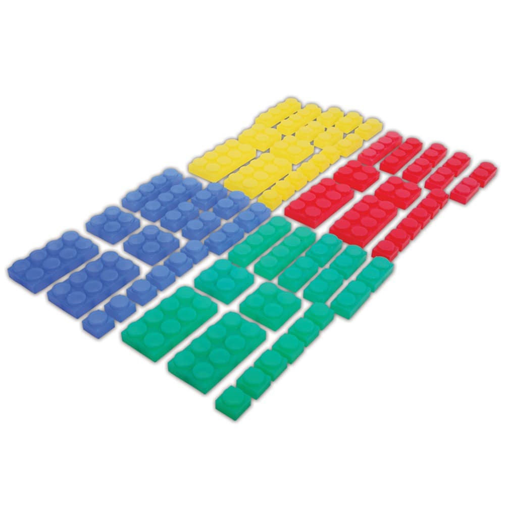 SiliShapes Soft Bricks, Set of 72 - CTU921554529 | Learning Advantage ...