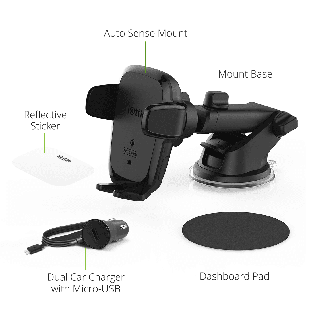 iOttie HLCRIO161 Auto Sense Wireless Fast Charging Car Mount - Sound Garage