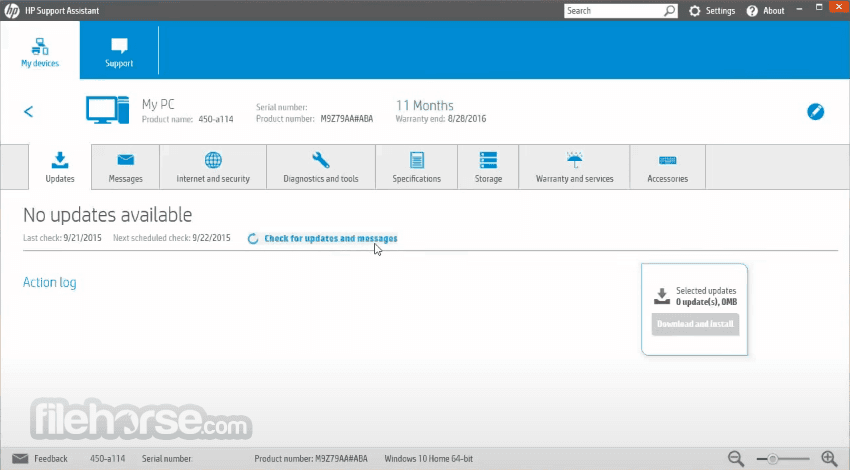 HP Support Assistant - Download for Windows - FileHorse