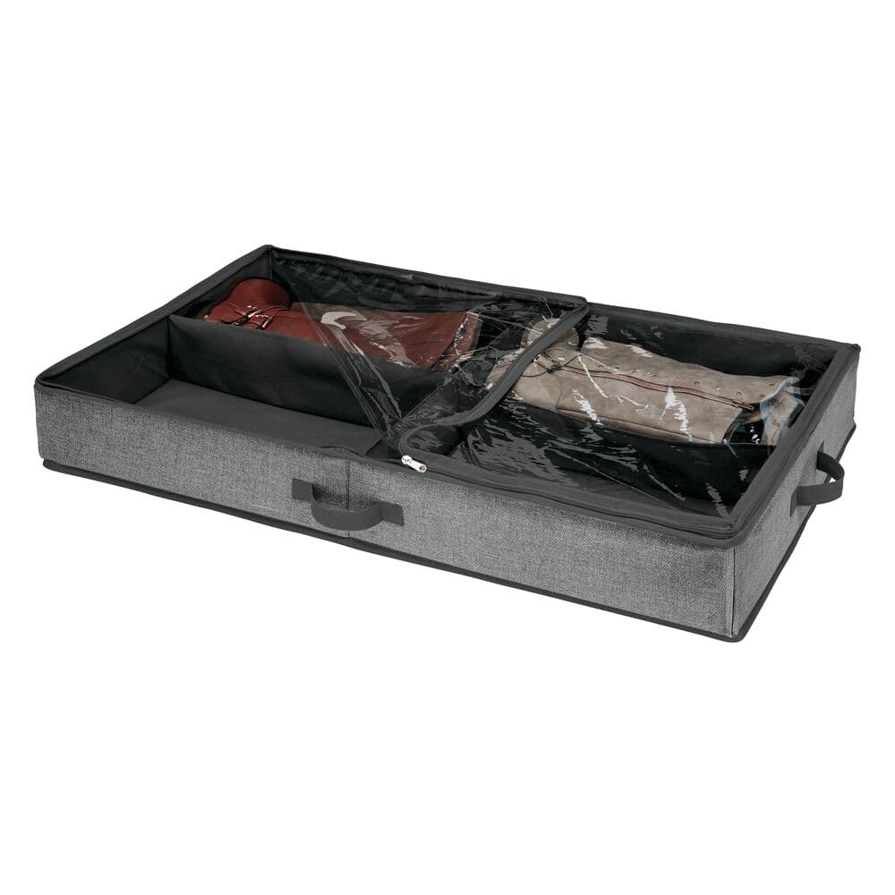 mDesign Fabric Under Bed Boot Storage Organizer Bag | Michaels