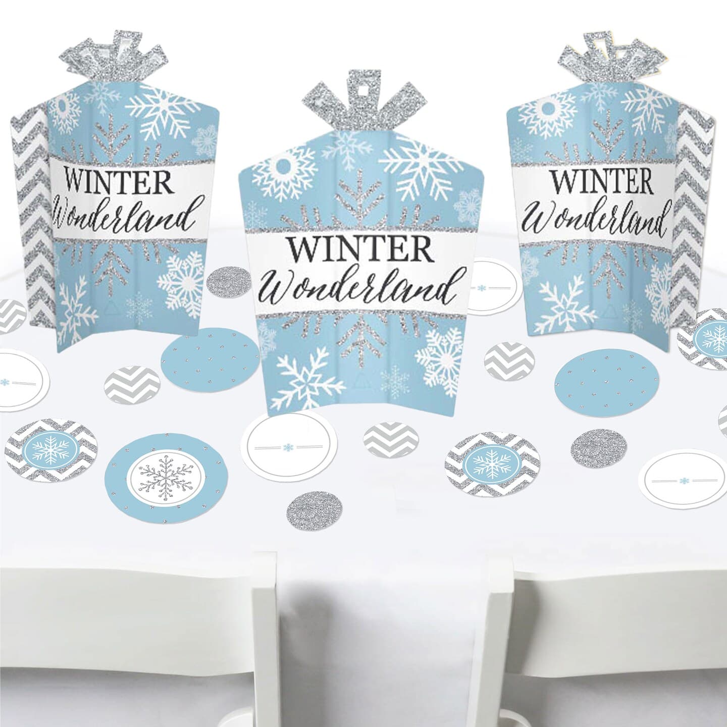 Big Dot of Happiness Winter Wonderland - Snowflake Holiday Party and ...