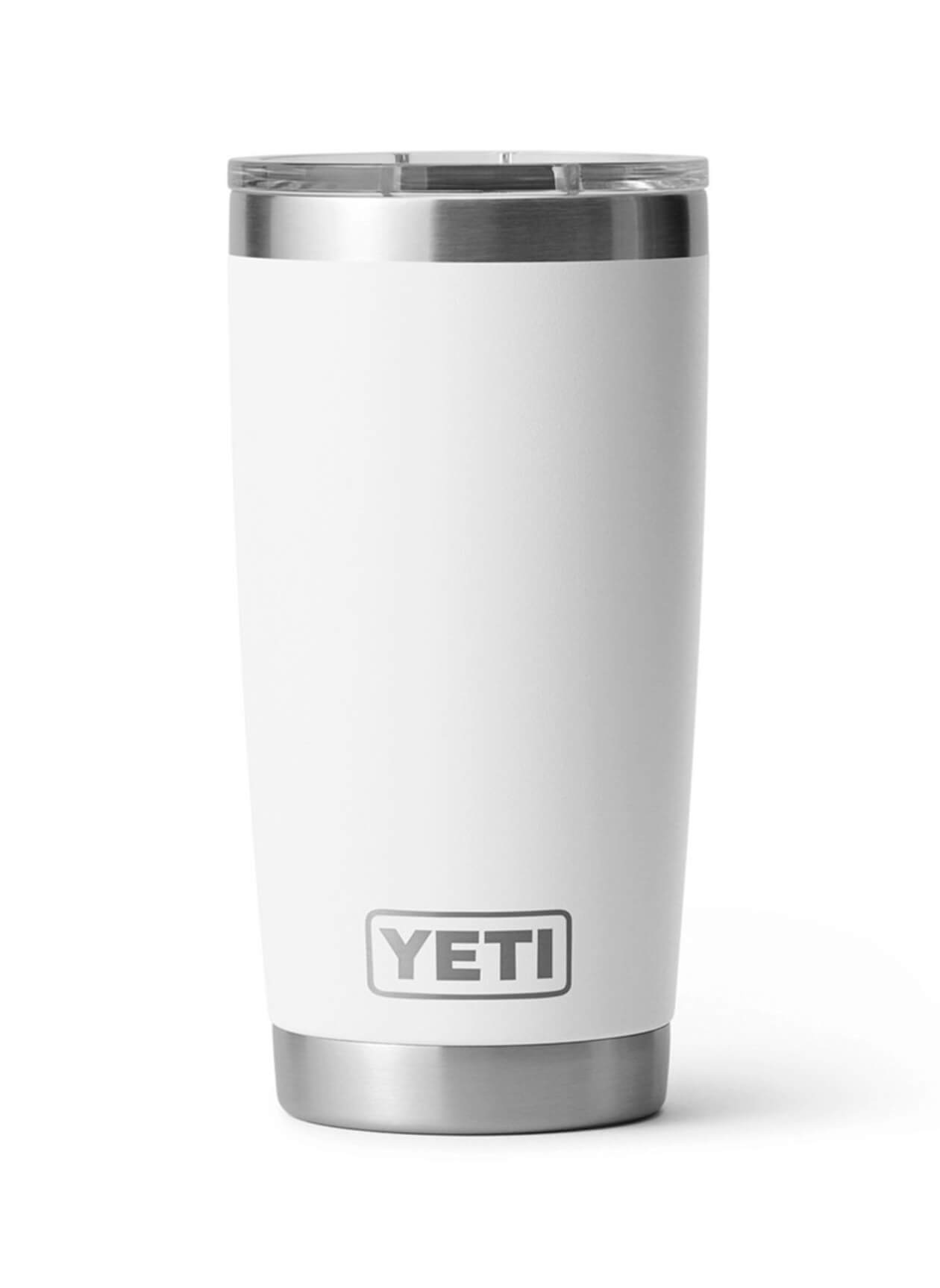 YETI White Rambler 20 oz Tumbler | Promotional Tumbler