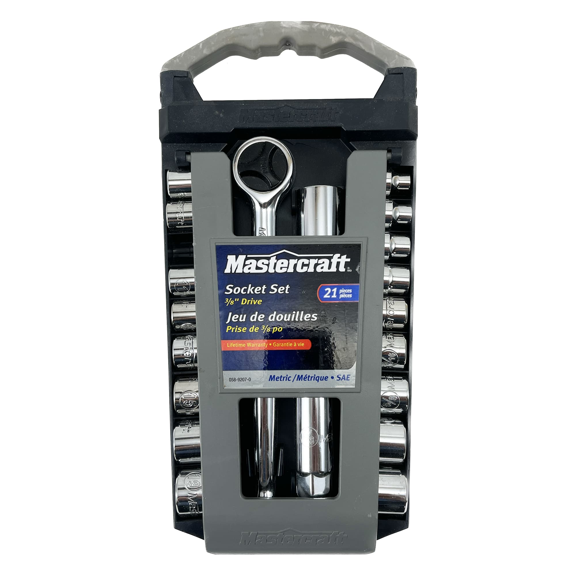 Mastercraft Socket Set 20 pieces metric and SAE - OTL Webstore