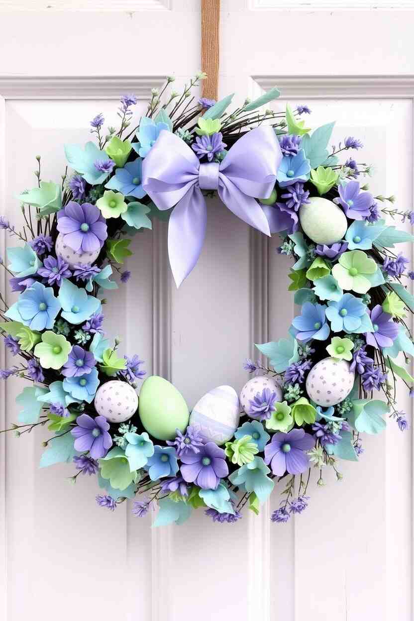 20 Charming Easter Wreath Ideas to Celebrate Spring in Style - TechDevotee