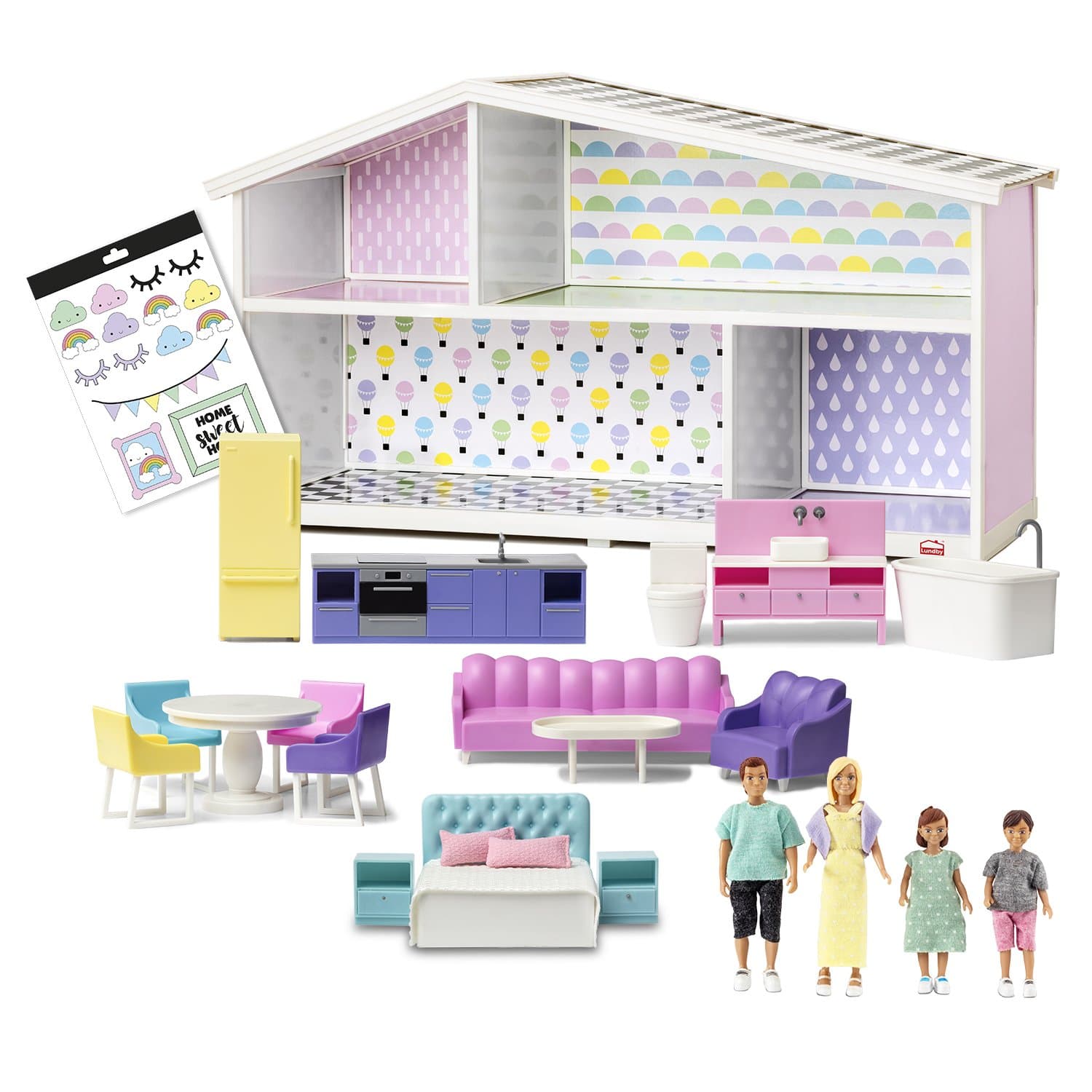 Lundby 60.1018.99 Creative Doll’s House Starter Set – TopToy