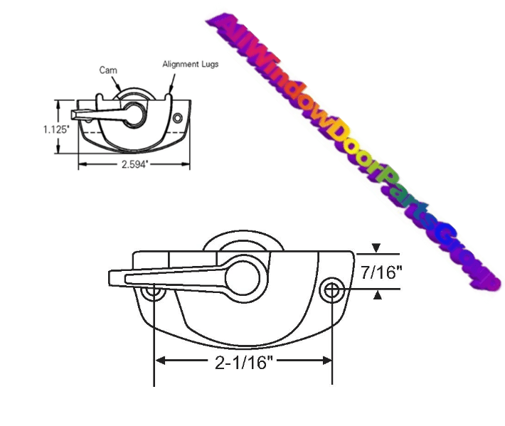 CAM SASH LOCK | ENTRYGARD | TRUTH HARDWARE – Truthentrygard