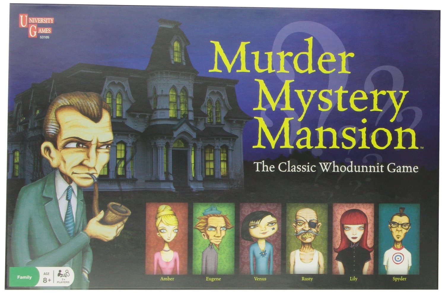 Murder Mystery Mansion Board Game | Hill's Wholesale Gaming
