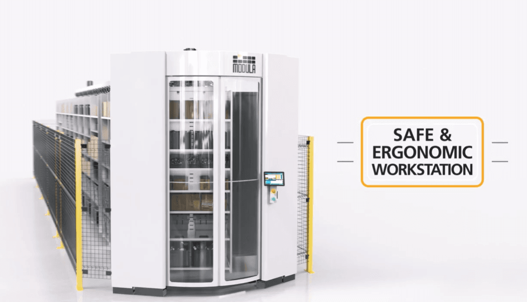Modula Horizontal Carousel Modules Low-Ceiling ASRS Storage