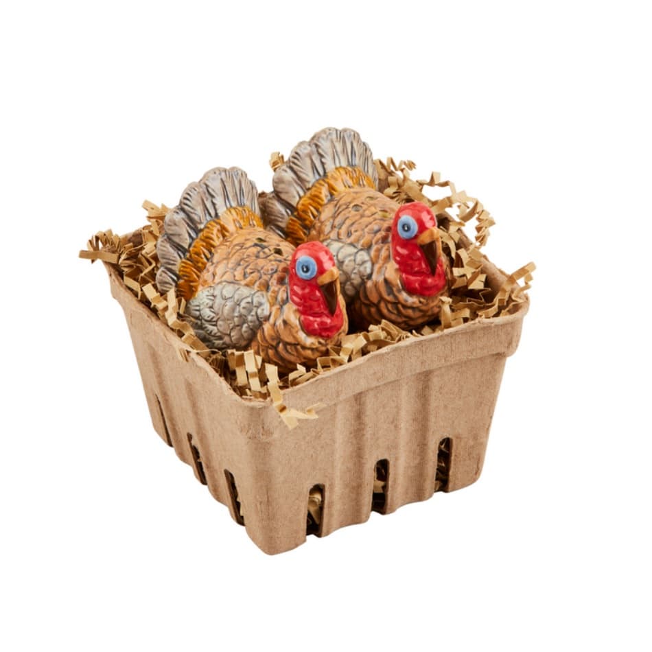 Mudpie Turkey Salt & Pepper Set | Berings