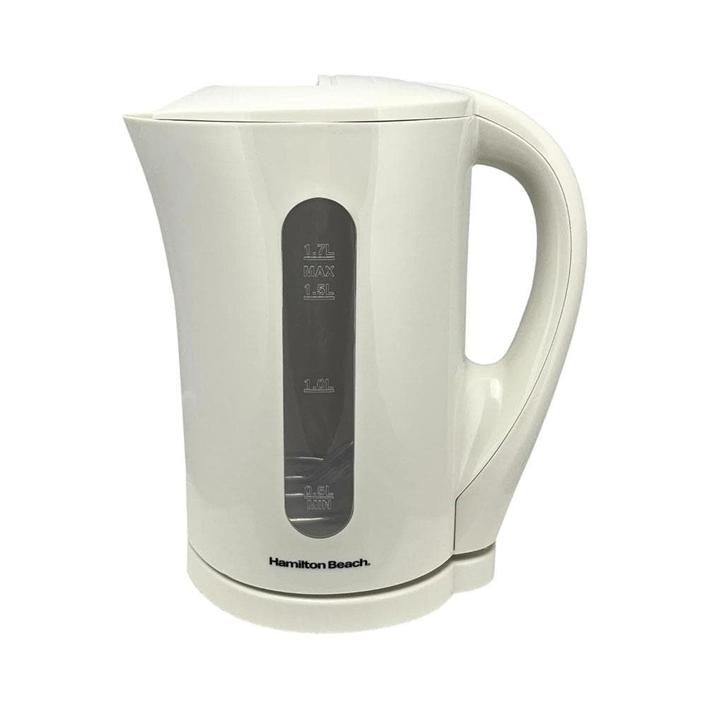 Hamilton Beach Essential Electric Kettle Plastic 1.7 Litres – Cream ...