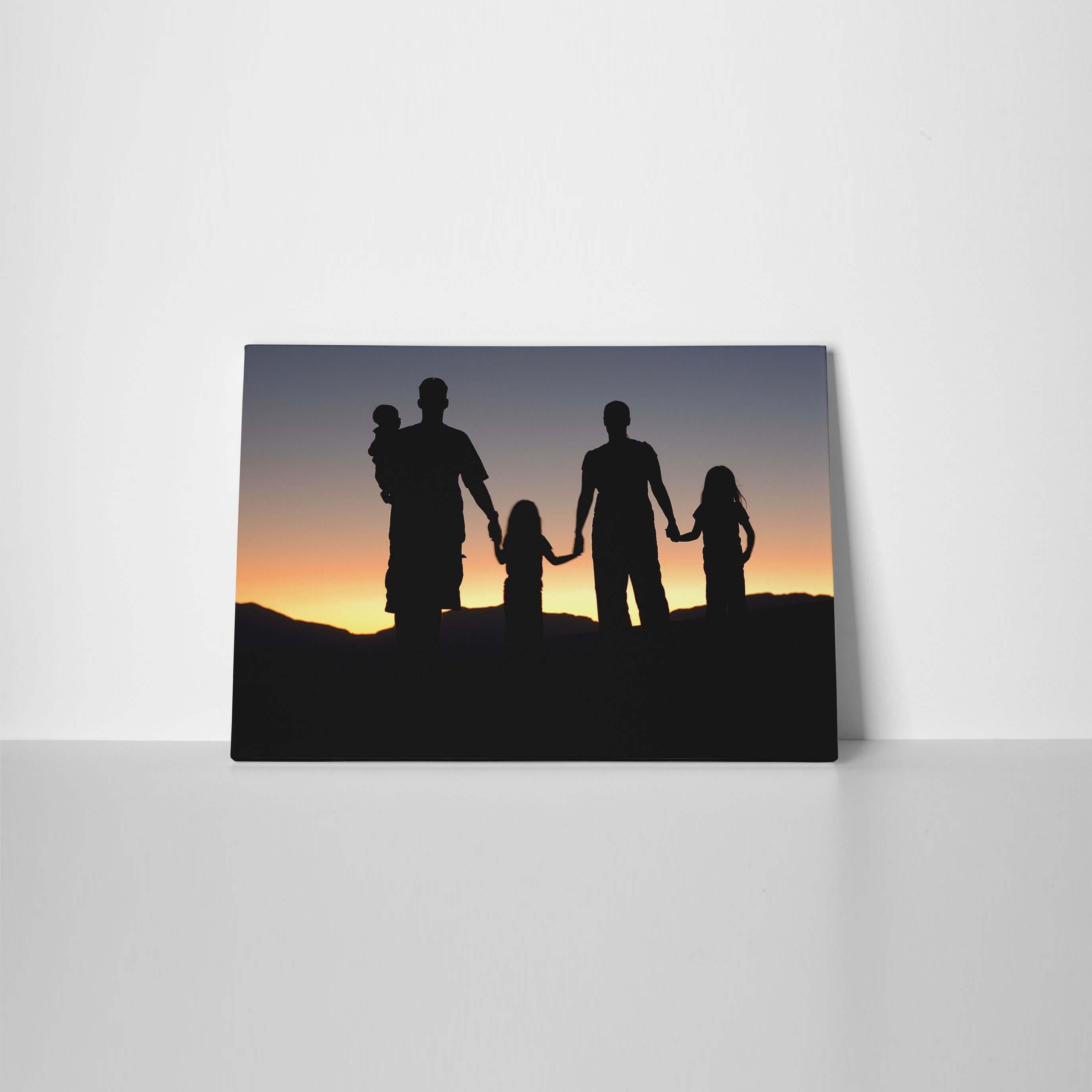 Turn your Favorite Family Photo Moment into Canvas | CanvasChamp