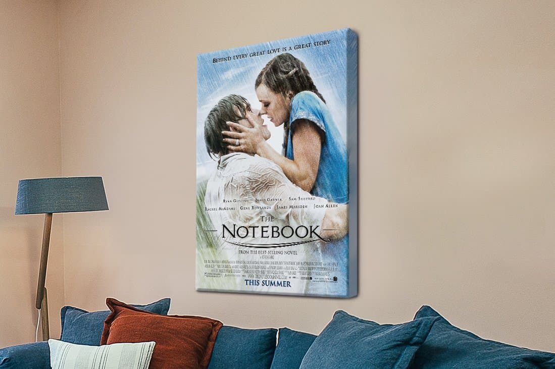 Framed Print of The Notebook Movie Poster | Canvas Prints AU