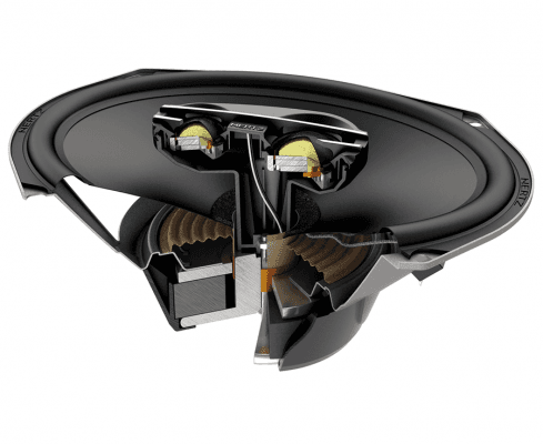 Hertz CPX 690 PRO - 6 x 9 3-Way Car Audio Coaxial Speakers - Coaxial ...