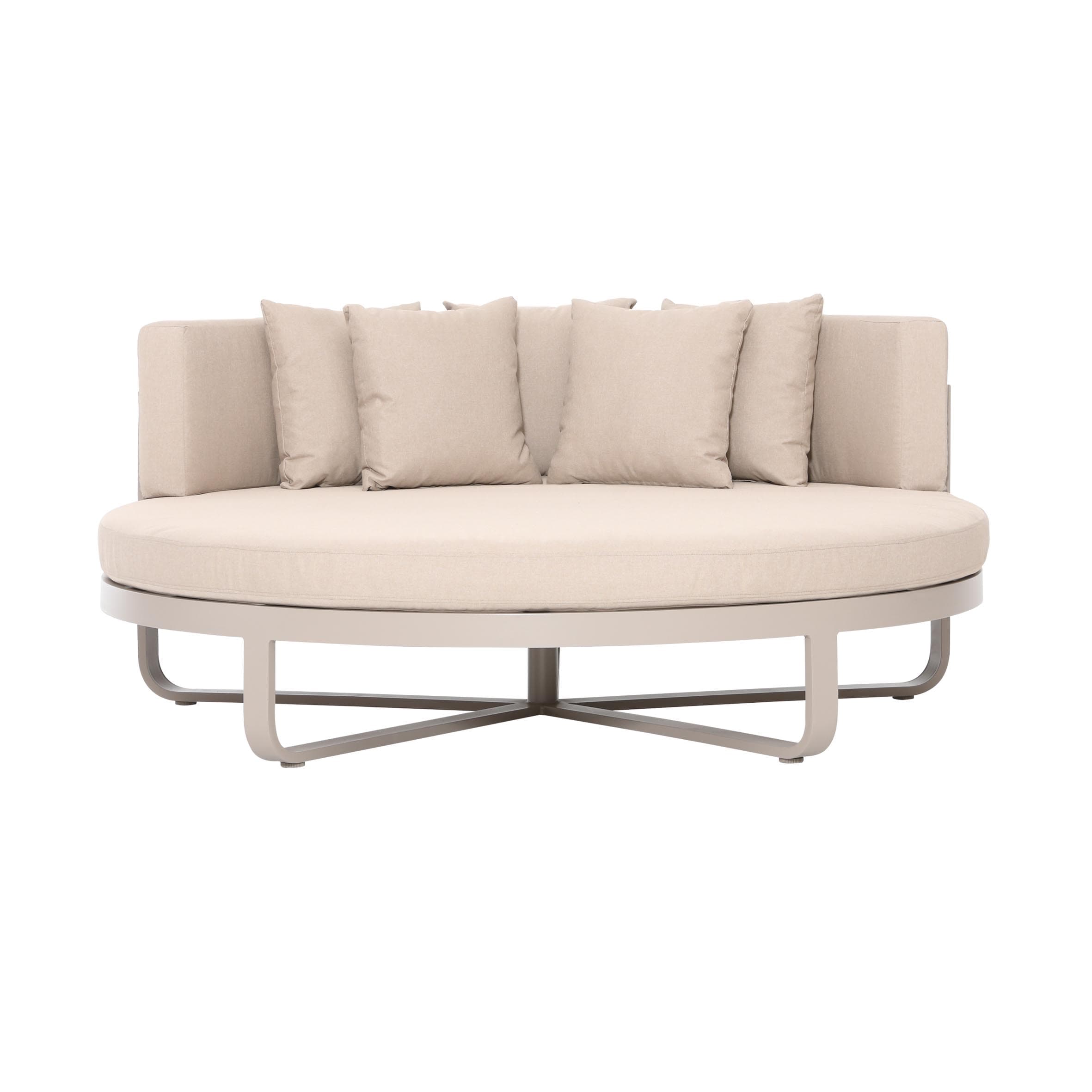 China Season alu. round daybed Manufacture and Factory | Tailong