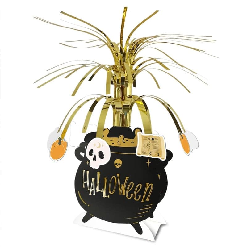Centre de table Halloween - Chaudron