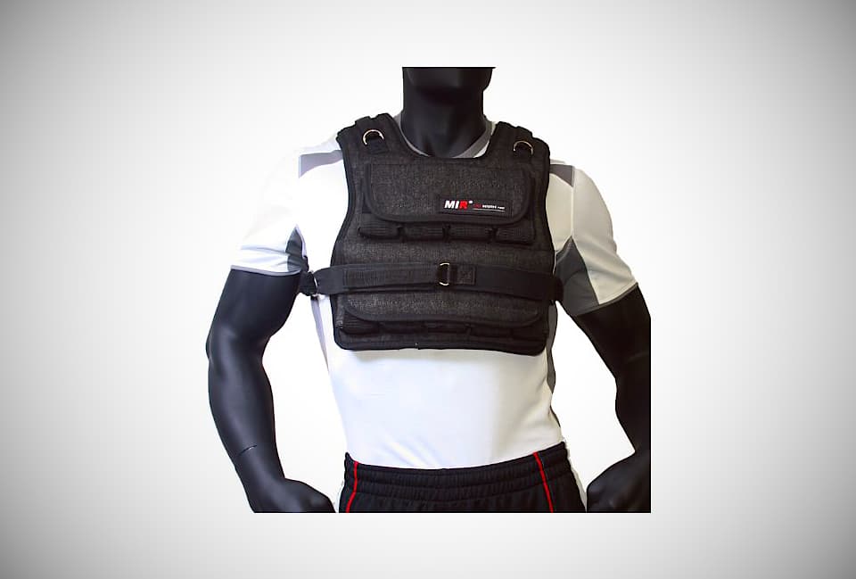 MiR Air Flow Adjustable Weighted Vest - GrumpyFoot