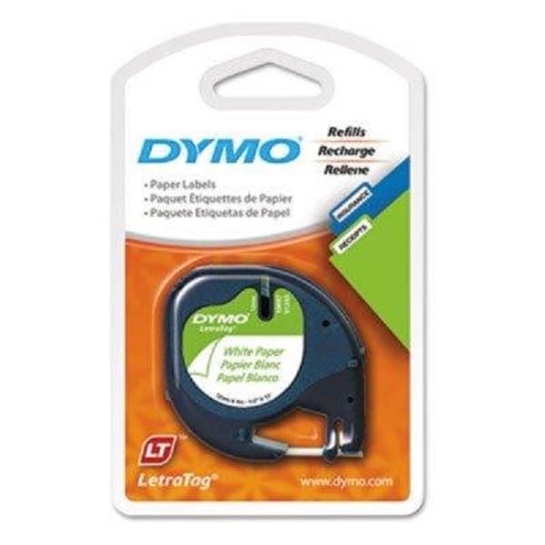 Dymo Letratag Labels Paper | Electrical, tool and lighting supplies.