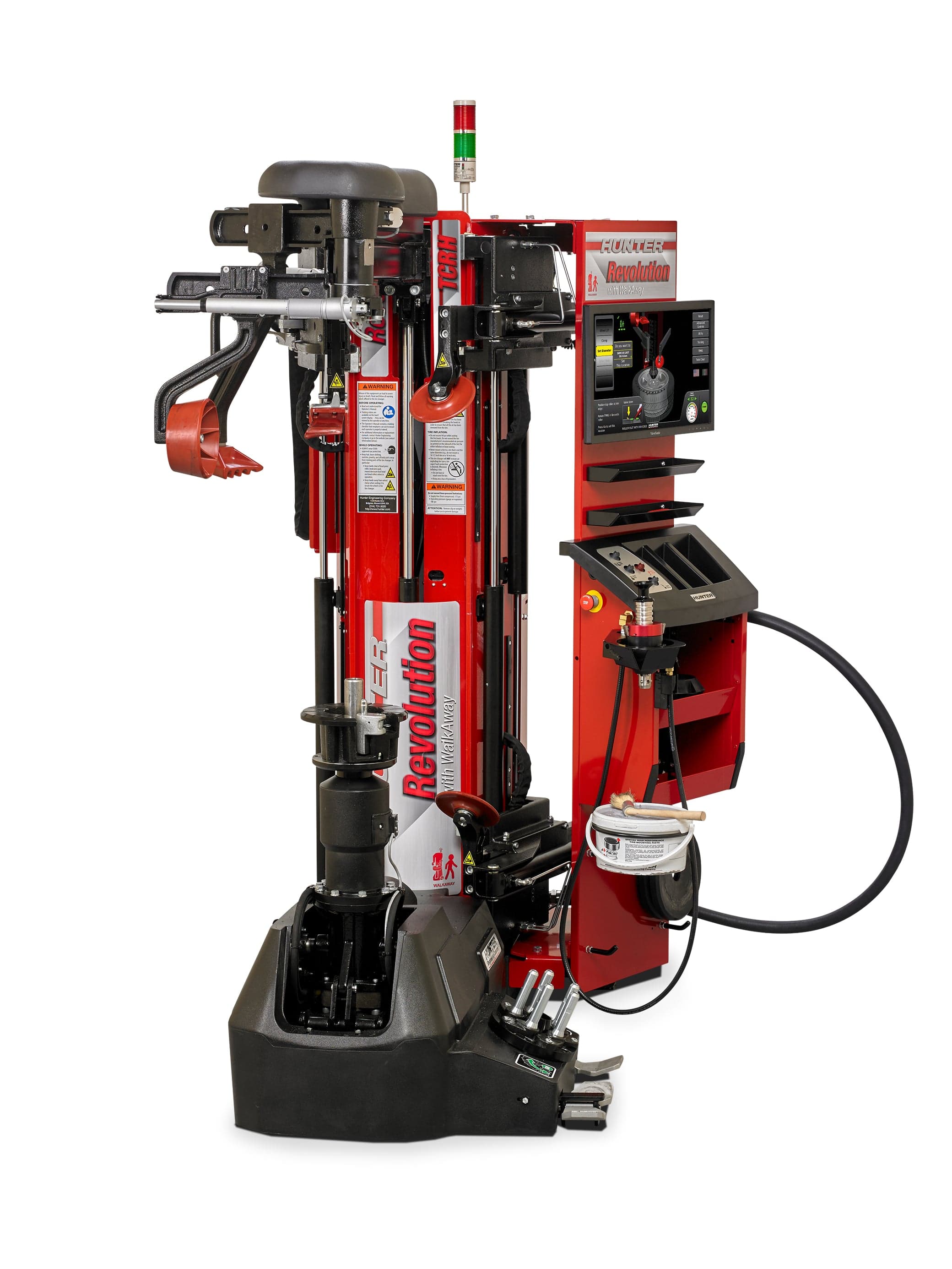 Fourth-generation Revolution™ Tire Changer | Hunter Engineering Company®