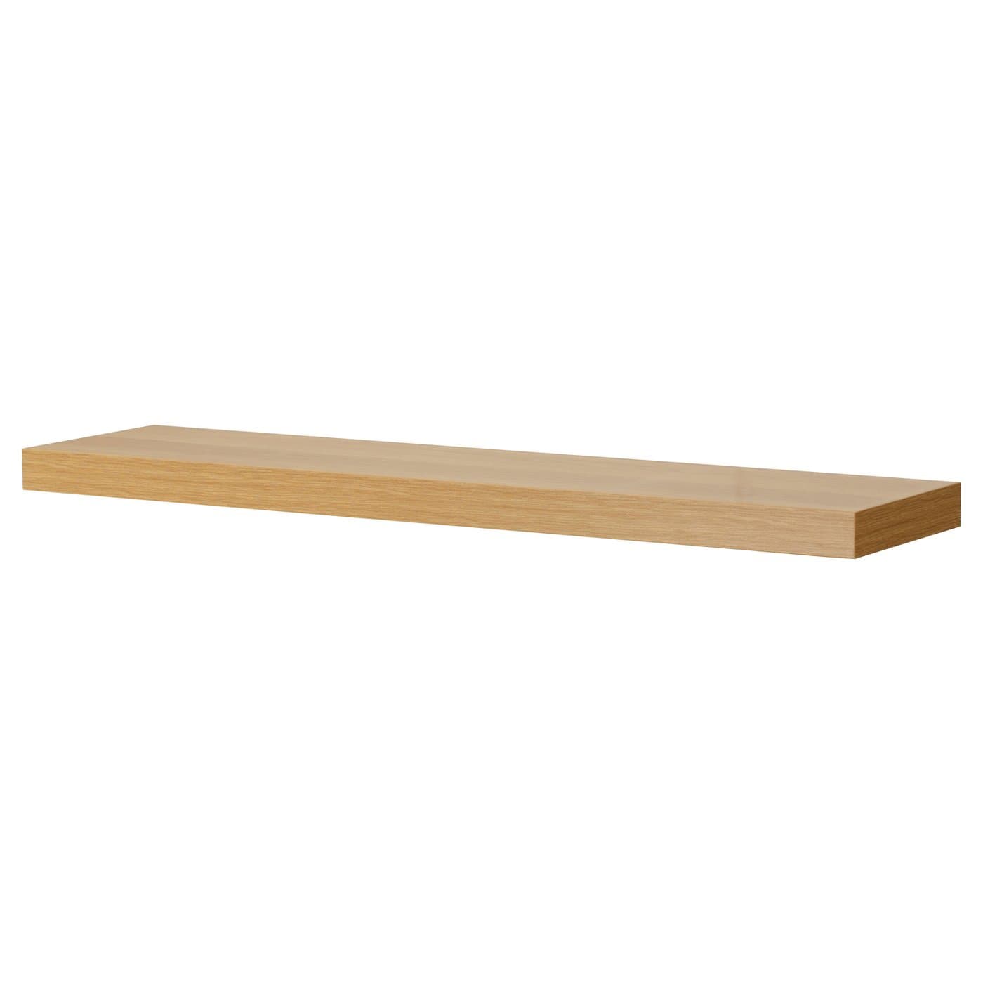 LACK wall shelf, oak effect, 110x26 cm - IKEA