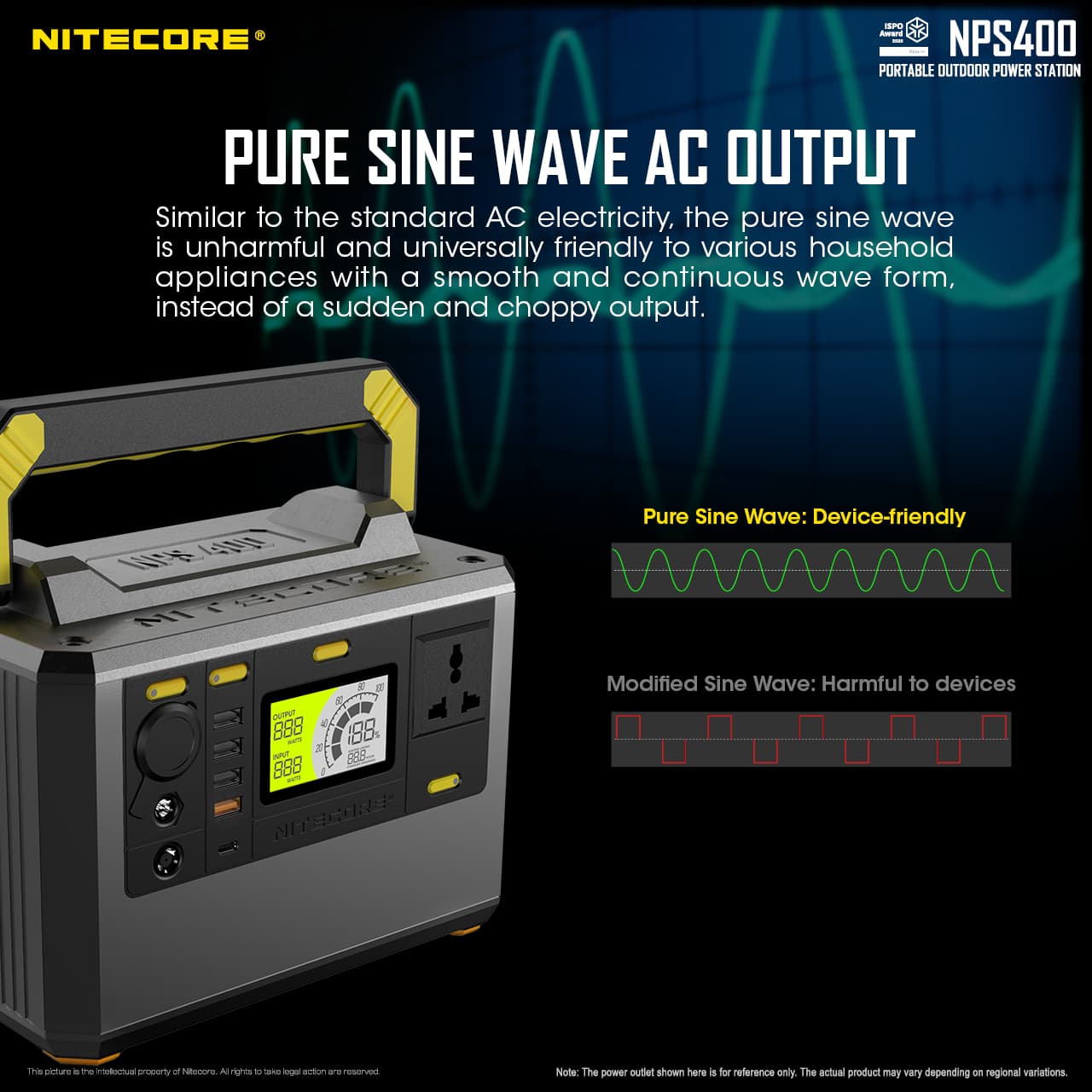 NITECORE (117,000mAh/421Wh) 手提移動流動電源 NPS400